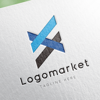 Sとsと立体のロゴ