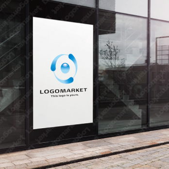 水流と星と循環のロゴ