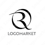 Rと洗練と繋がりのロゴ