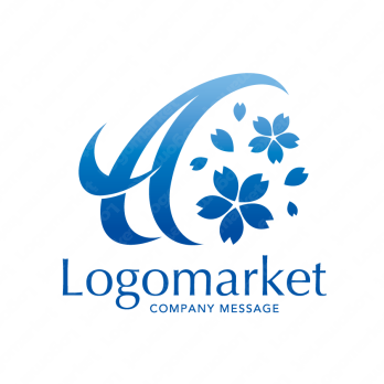 Aと桜と清潔のロゴ