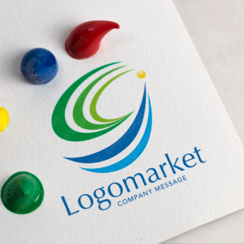 Aとaと虹のロゴ