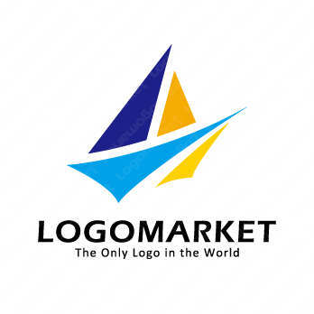 船と道と成長のロゴ