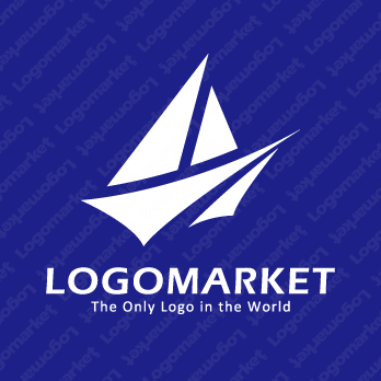 船と道と成長のロゴ