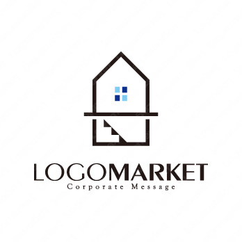 シンプルとお洒落と防災のロゴ