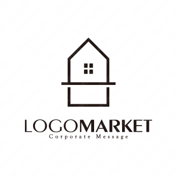 シンプルとお洒落と防災のロゴ