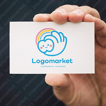 Aとaと虹のロゴ