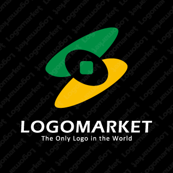 軌道と旋回と細胞のロゴ