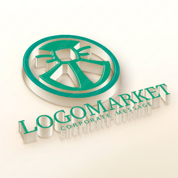 Aとaと虹のロゴ