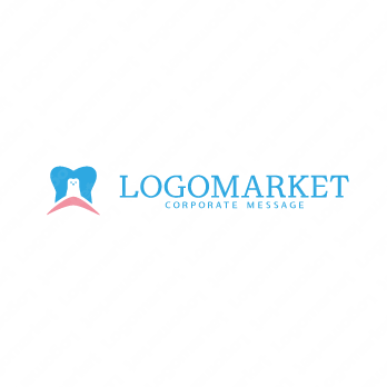 歯と歯茎と口内のロゴ