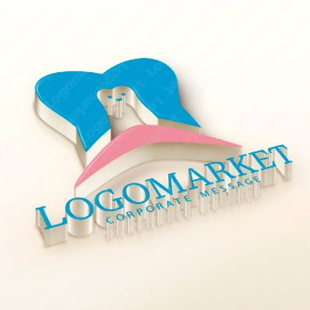 Aとaと虹のロゴ