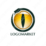 ヘビとOと目のロゴ