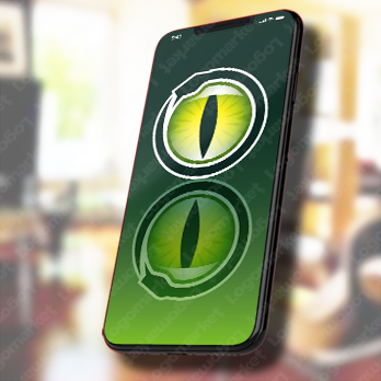 Aとaと虹のロゴ