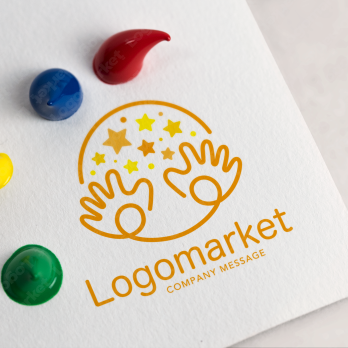 Aとaと虹のロゴ