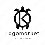 Kと亀と甲羅のロゴ