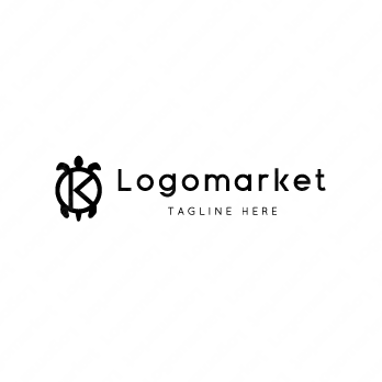 Kと亀と甲羅のロゴ