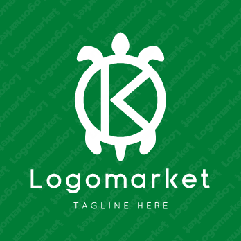 Kと亀と甲羅のロゴ