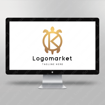 Kと亀と甲羅のロゴ