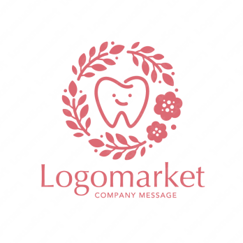 歯科とナチュラルと優しいのロゴ