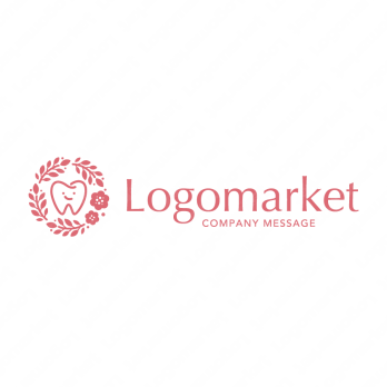 歯科とナチュラルと優しいのロゴ