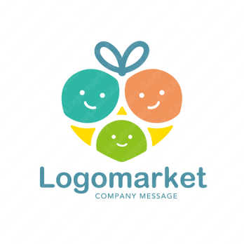 ハートと家族と優しいのロゴ