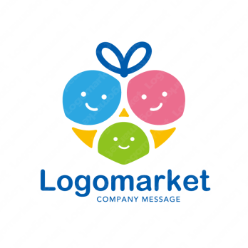 ハートと家族と優しいのロゴ