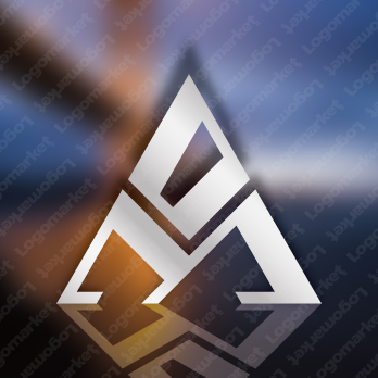 Aとaと虹のロゴ