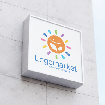 Aとaと虹のロゴ