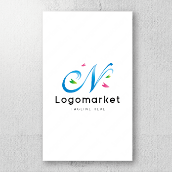 Aとaと虹のロゴ