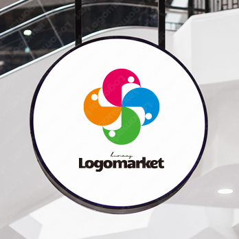 信頼関係と尊重と助け合いのロゴ