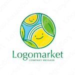 太陽と寄り添うと親しみやすいのロゴ