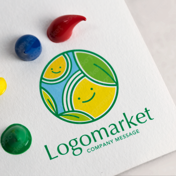 Aとaと虹のロゴ