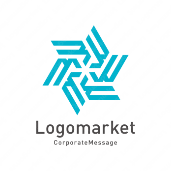 Wと星とつながりのロゴ