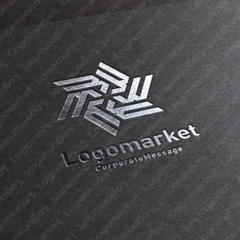 Aとaと虹のロゴ