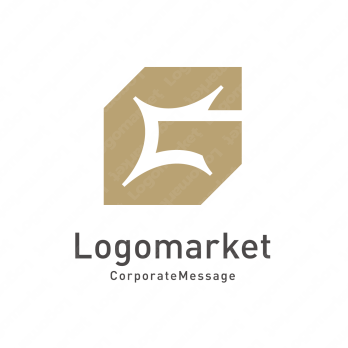 Gと輝きと力強いのロゴ