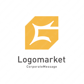 Gと輝きと力強いのロゴ