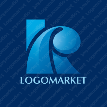 Kとバルーンとモノグラムのロゴ