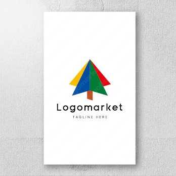 Aとaと虹のロゴ