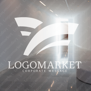 飛躍と成果と達成のロゴ