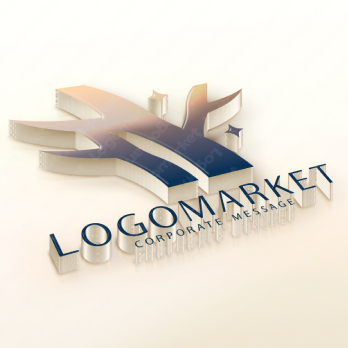 Aとaと虹のロゴ