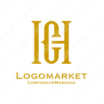 HとCとモノグラムのロゴ