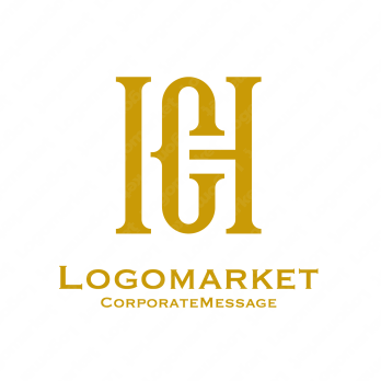 HとCとモノグラムのロゴ