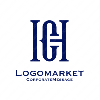 HとCとモノグラムのロゴ