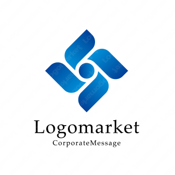 花と華と品格・気品のロゴ