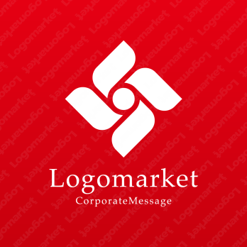 花と華と品格・気品のロゴ