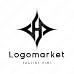 Hと星と光のロゴ