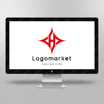 Hと星と光のロゴ