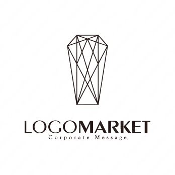 成功とラグジュアリーとビルのロゴ