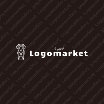 成功とラグジュアリーとビルのロゴ