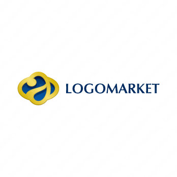 aと楕円とoのロゴ