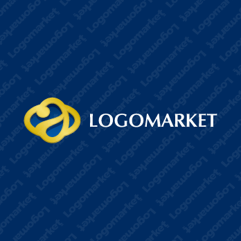 aと楕円とoのロゴ